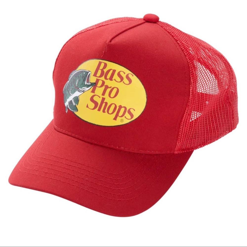 Bass Pro Shops Red and Yellow Fish